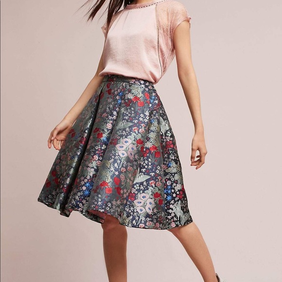 Eva Franco Dresses & Skirts - Eva Franco Midnight Garden Skirt Brand New